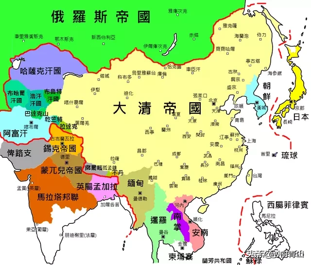 清朝灭亡的原因，总觉得清灭明属于偶然