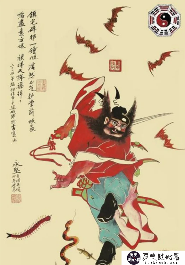 钟馗捉鬼故事，民间钟馗捉鬼的故事