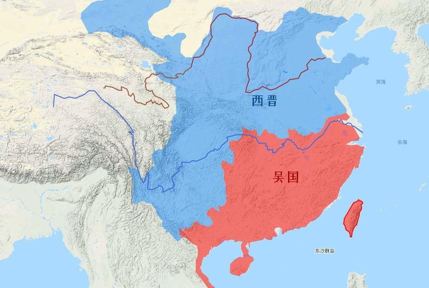 司马家族的远枝亲属，在江南重建了晋王朝，延续了一百多年