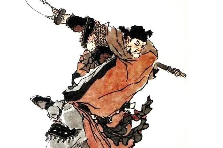李师师送走燕青，扶持道君睡下，道君哪里睡得着